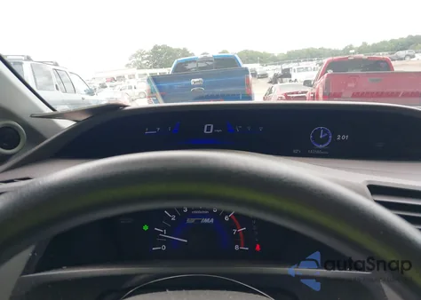 2012 Honda Civic Hybrid z USA, uszkodzony, nr VIN JHMFB4F21CS002478